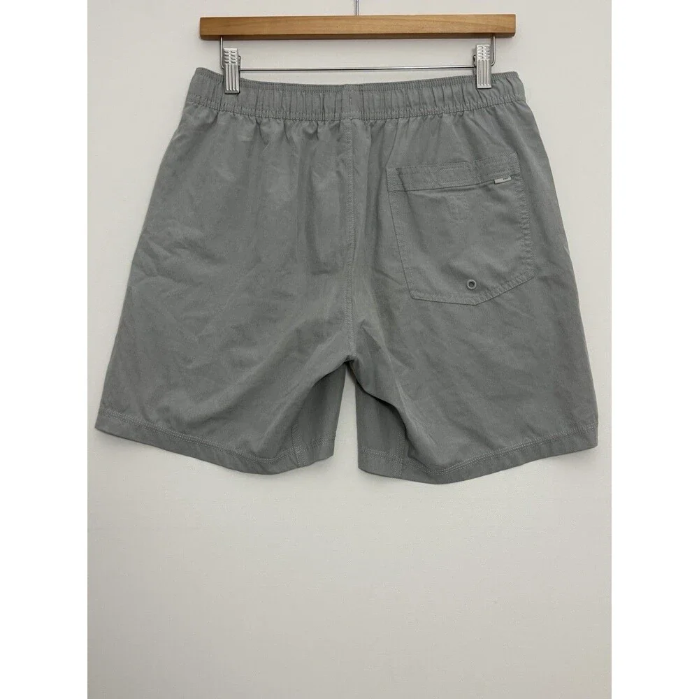 Vuori Kore Lined Shorts Mens Small Gray Athletic Running Training Gym Lounge